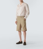 Giorgio Armani High-rise Bermuda shorts