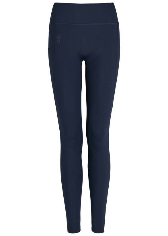 Photo: ON Studio Stretch-jersey Cropped Leggings Navy