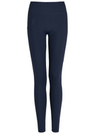 ON Studio Stretch-jersey Cropped Leggings Navy