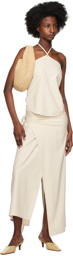 Baserange Off-White Venn Maxi Skirt