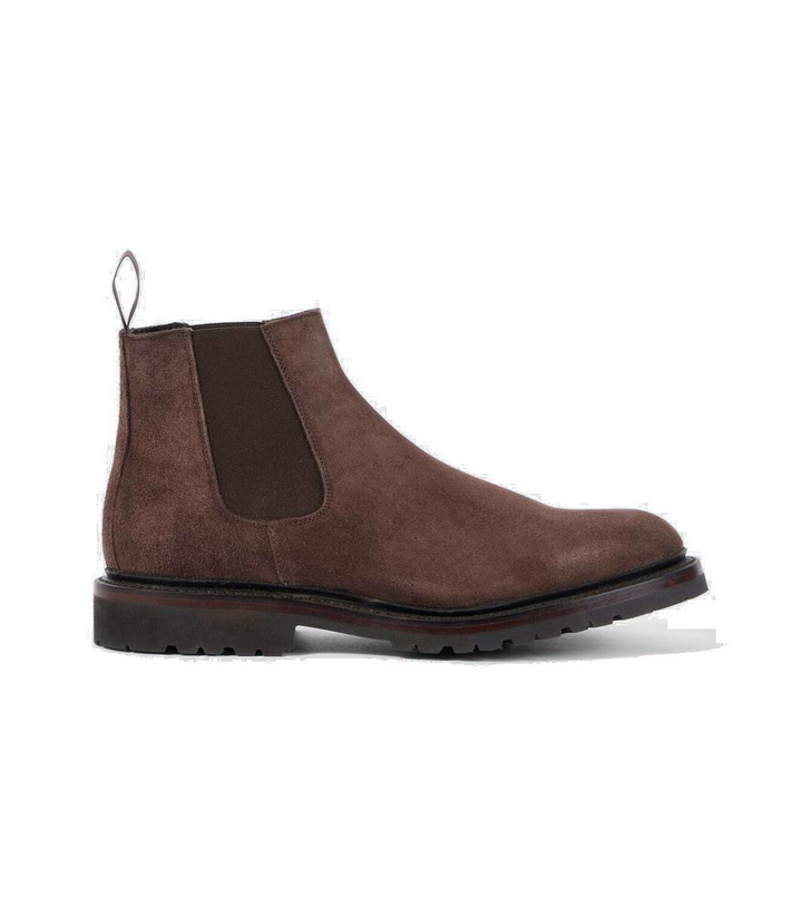 Photo: George Cleverley Jason suede Chelsea boots