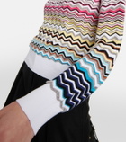 Missoni - Zig-zag knit cotton-blend sweater