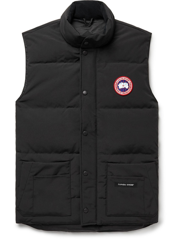 Photo: Canada Goose - Slim-Fit Freestyle Crew Quilted Arctic Tech Down Gilet - Black