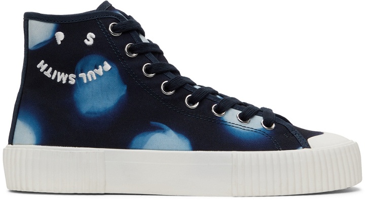 Photo: PS by Paul Smith Canvas Kibby High-Top Sneakers