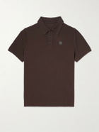 Canada Goose - Beckley Logo-Appliquéd Cotton-Piqué Polo Shirt - Brown