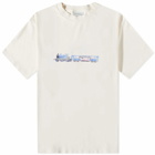 Drole de Monsieur Men's Drôle de Monsieur Locomative T-Shirt in Cream