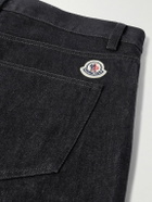 Moncler - Straight-Leg Logo-Appliquéd Jeans - Blue