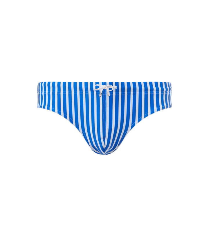 Photo: Tom Ford Striped swim briefs