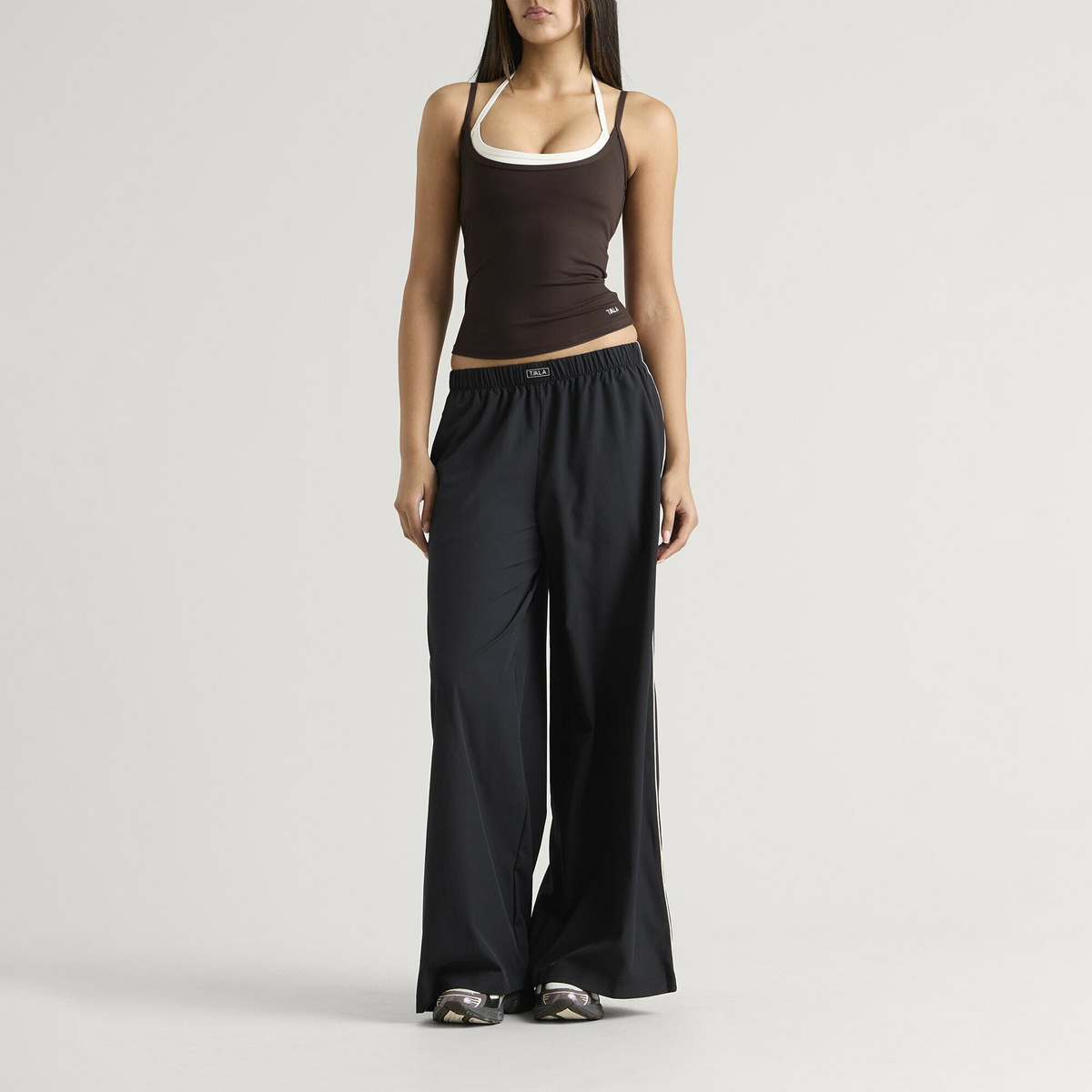 TALA Women's DayFlex Double Layer Vest in Americano/Ivory