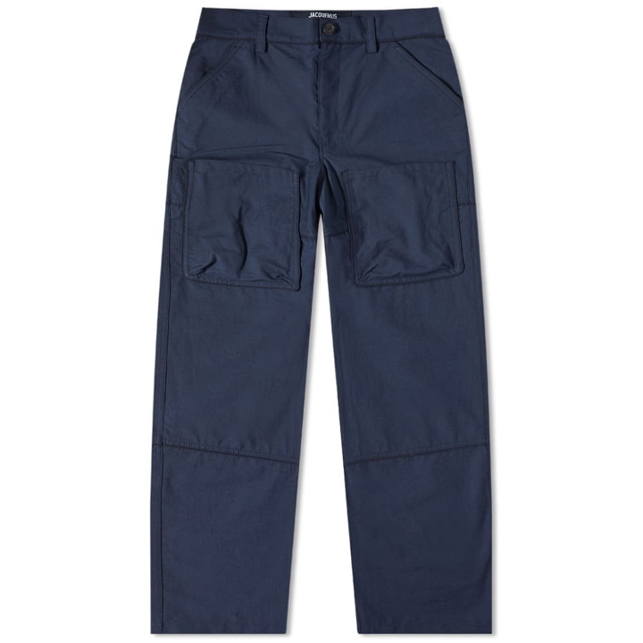 Photo: Jacquemus Men's Cargo Detail Pant in Navy