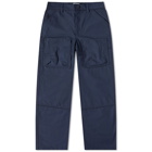 Jacquemus Men's Cargo Detail Pant in Navy