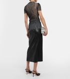 Wolford Striped turtleneck top