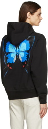 rag & bone Black City Butterfly Hoodie