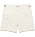 Orlebar Brown - Bulldog Slim-Fit Stretch-Cotton Twill Shorts - Men - White