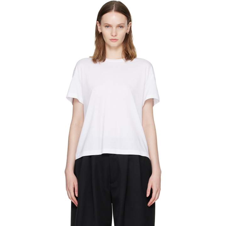 Photo: TOTEME White Classic T-shirt