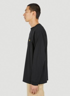 Chase Long Sleeve T-Shirt in Black