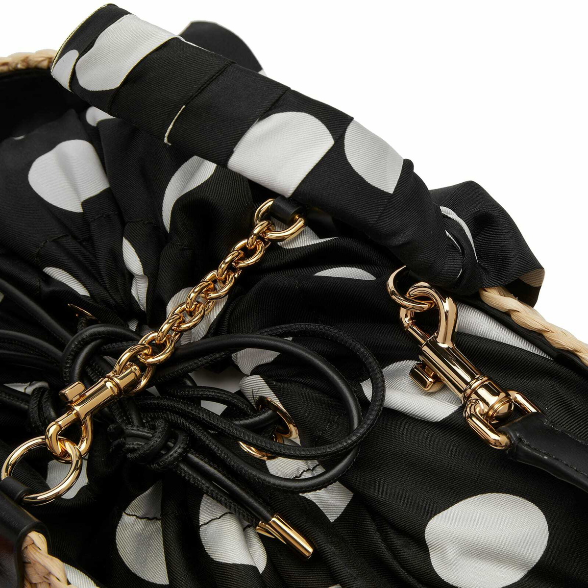 Dolce & Gabbana Women's Large Raffia Bag in Cross Body 