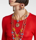 Dolce&Gabbana Embellished pendant necklace