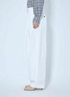 Toteme Single Pleat Cotton Trousers