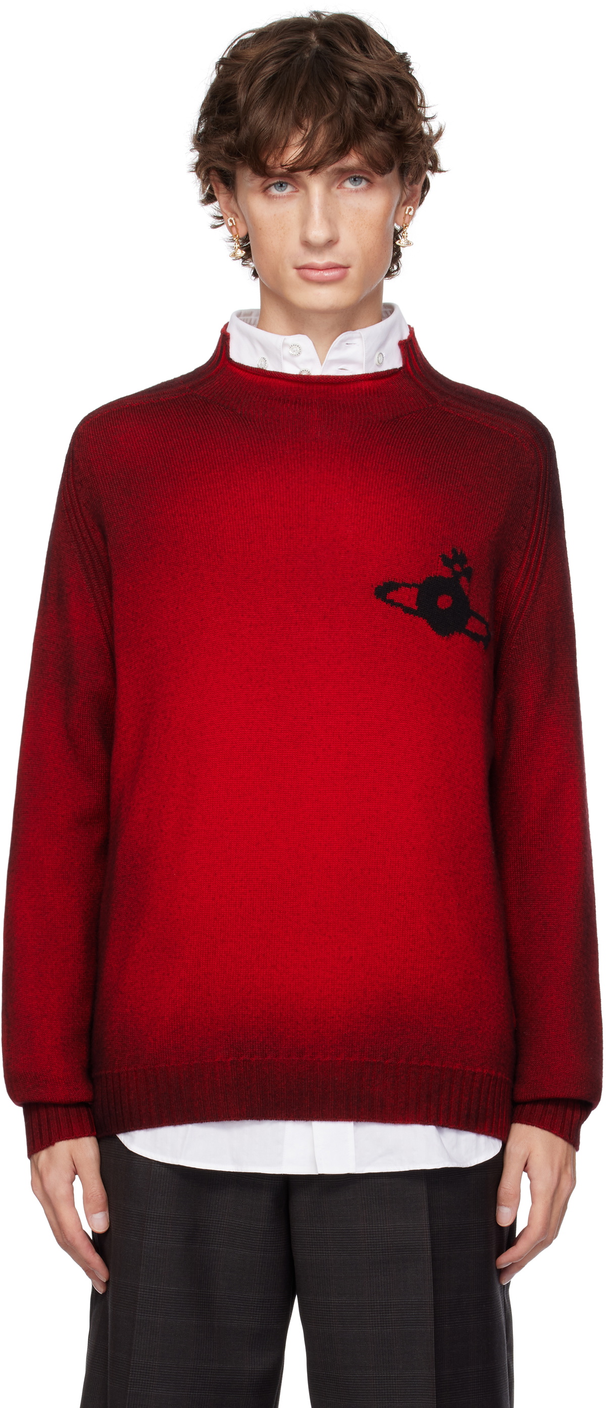 Vivienne Westwood Red Sean Sweater Vivienne Westwood