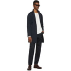 Boss Navy Shayne-J Slim-Fit Coat