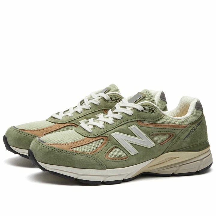 Photo: New Balance Men's U990GT4 - Made in USA Sneakers in Green