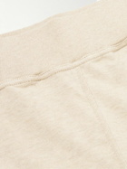 Federico Curradi - Tapered Cotton-Jersey Sweatpants - Neutrals