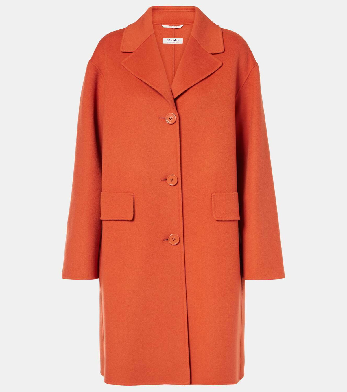 コート S MAX MARA WOOL SINGLE-BREASTED COAT S Max Mara Single-breasted wool coat S Max Mara