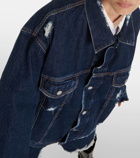 Acne Studios Distressed denim jacket