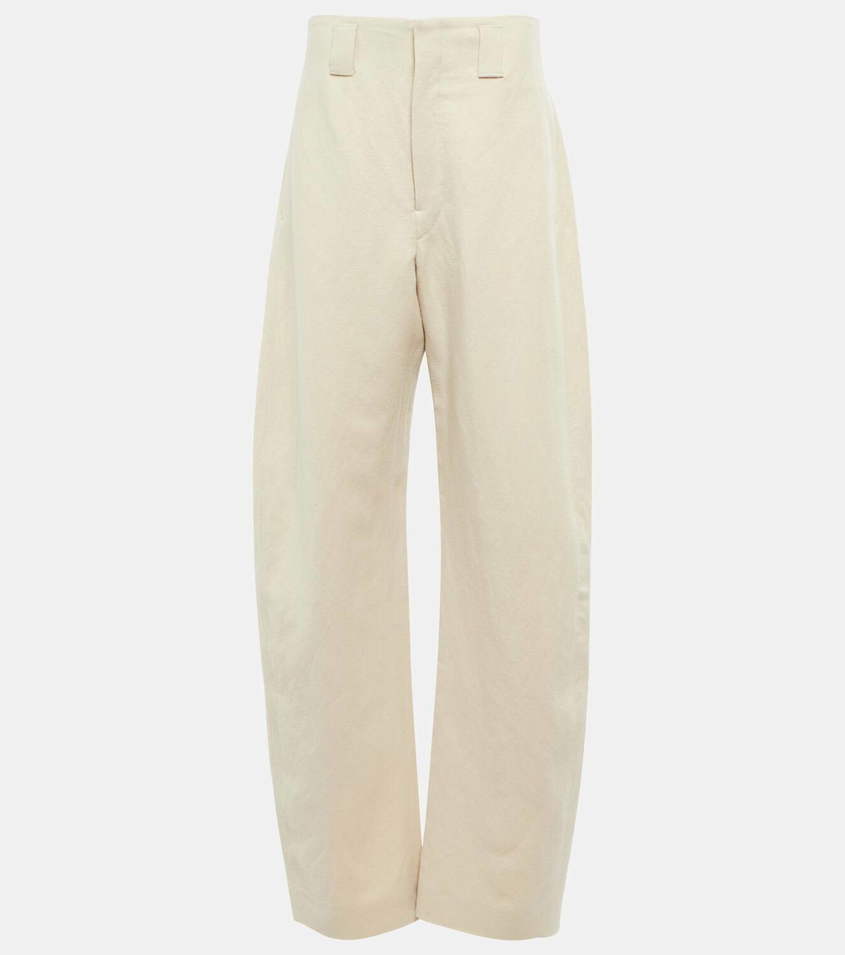 Lemaire Curved linen and wool pants Lemaire