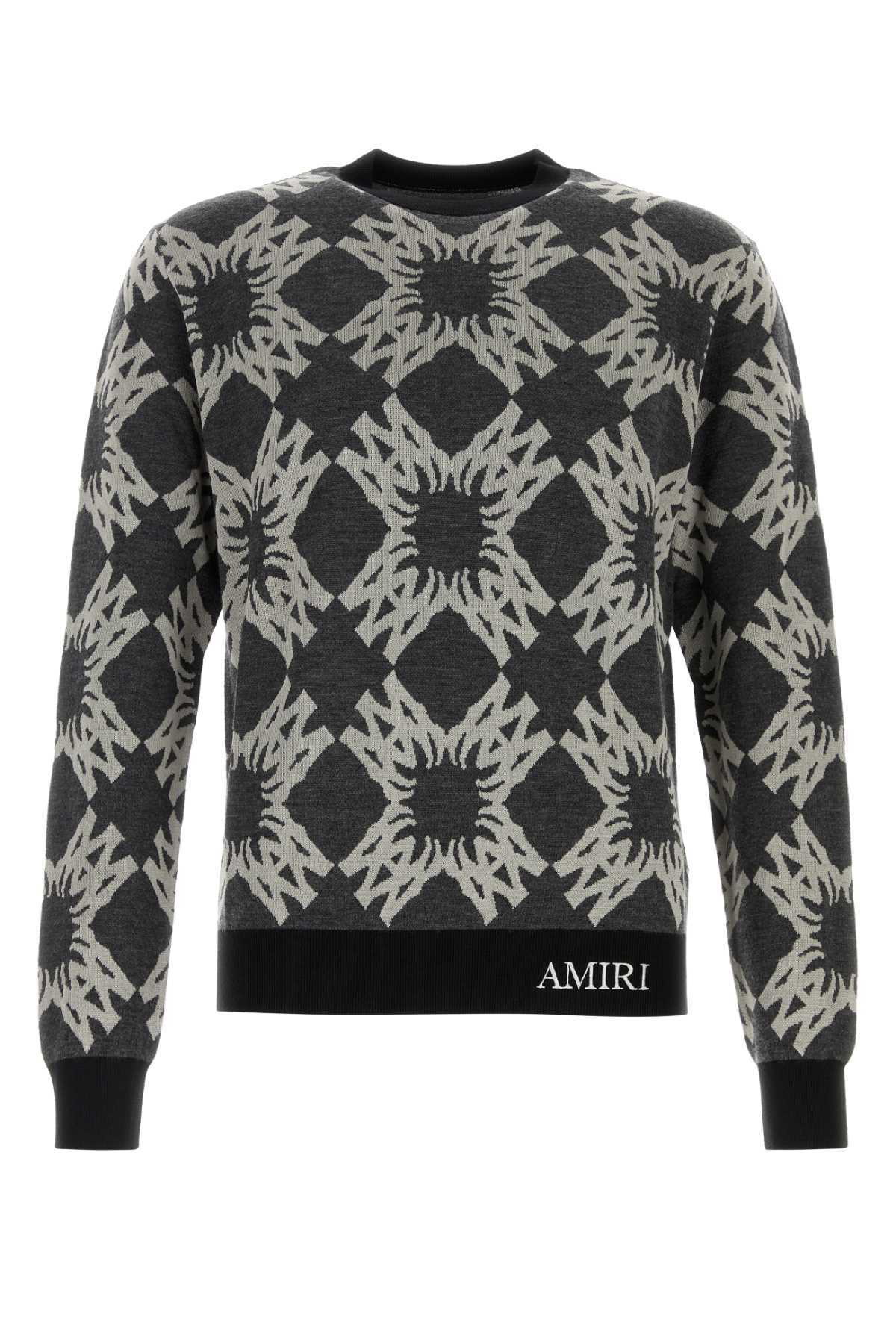 Amiri - Ribbed-knit chenille turtleneck sweater Amiri