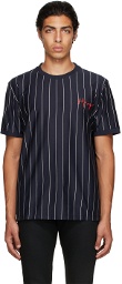 Hugo Navy Damericano Stripe T-Shirt