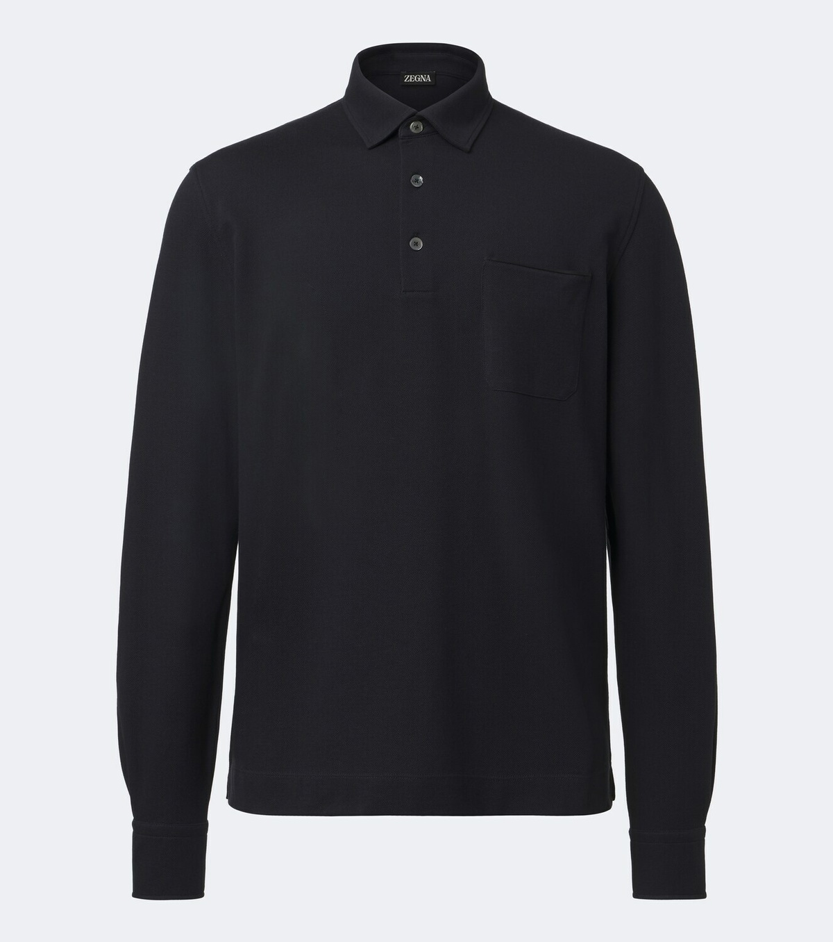 Zegna Cotton piqué polo shirt