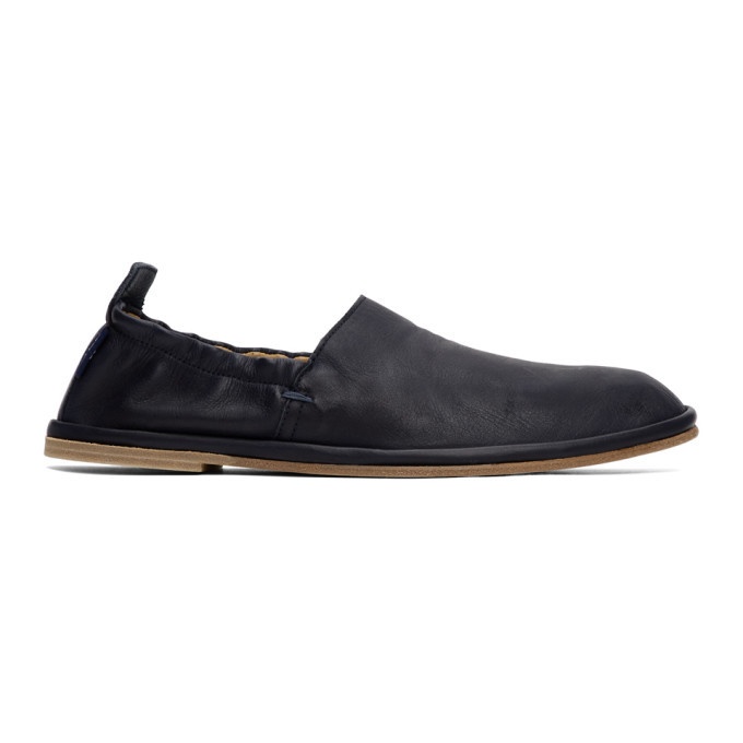 Photo: PS by Paul Smith Navy Cornelius Loafers