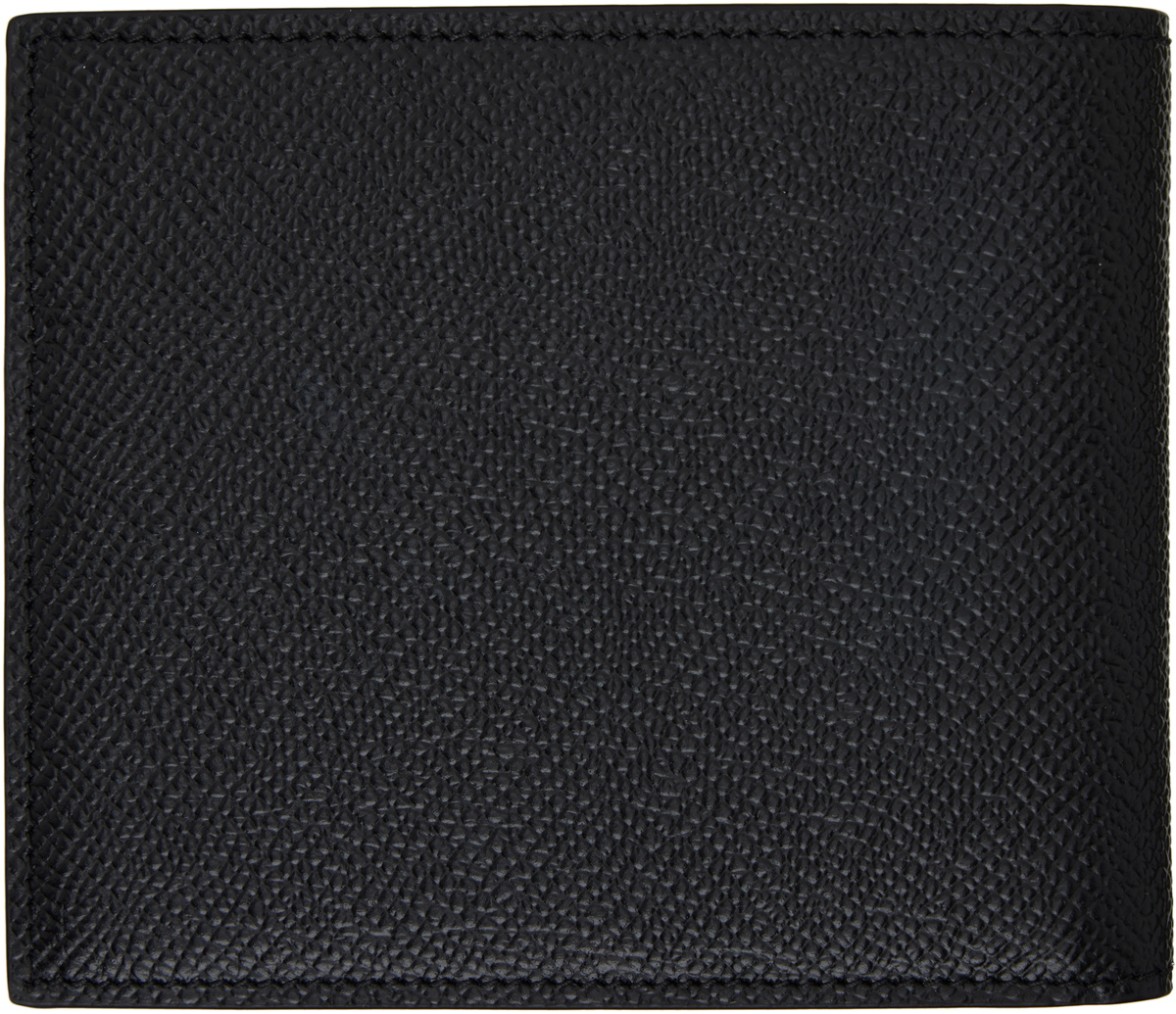 Dolce&Gabbana Black Dauphine Calfskin Wallet
