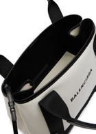 Balenciaga Cabas Small Canvas Tote, Canvas Bag, Natural - One Size