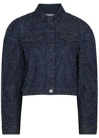Jacquemus La Veste De-nimes Ovalo Denim Jacket Navy