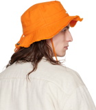 Jacquemus Orange 'Le Bob Artichaut' Bucket Hat