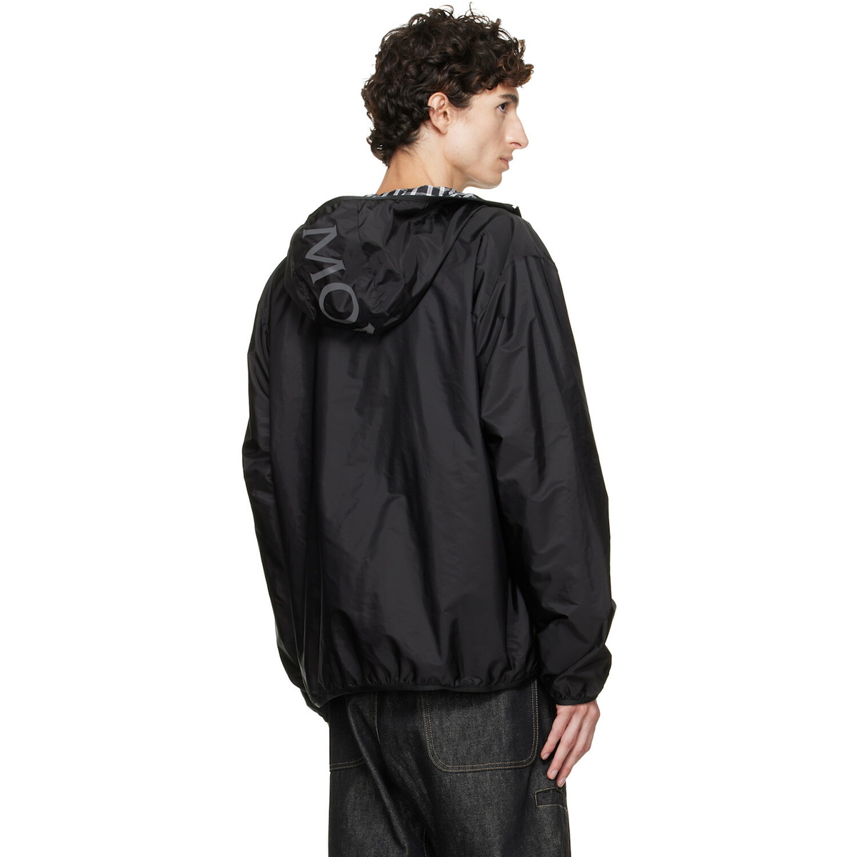 Moncler Black Vandelli Reversible Hooded Jacket