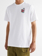 NIKE - Printed Cotton-Jersey T-Shirt - White