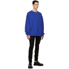 Givenchy Blue Oversized Stud Sweatshirt