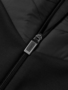 Kjus - Formula Quilted Shell-Trimmed Tech-Jersey Jacket - Black