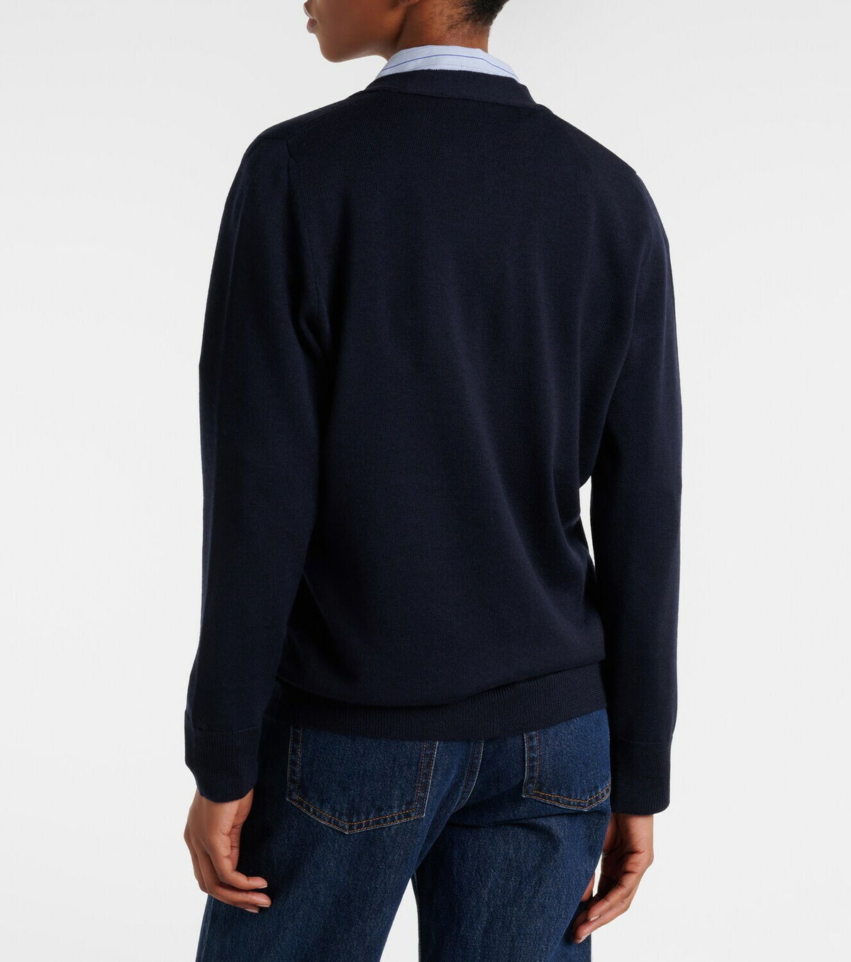 Blazé Milano Wool, silk, and cashmere cardigan