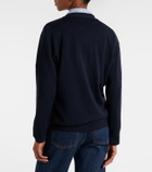 Blazé Milano Wool, silk, and cashmere cardigan