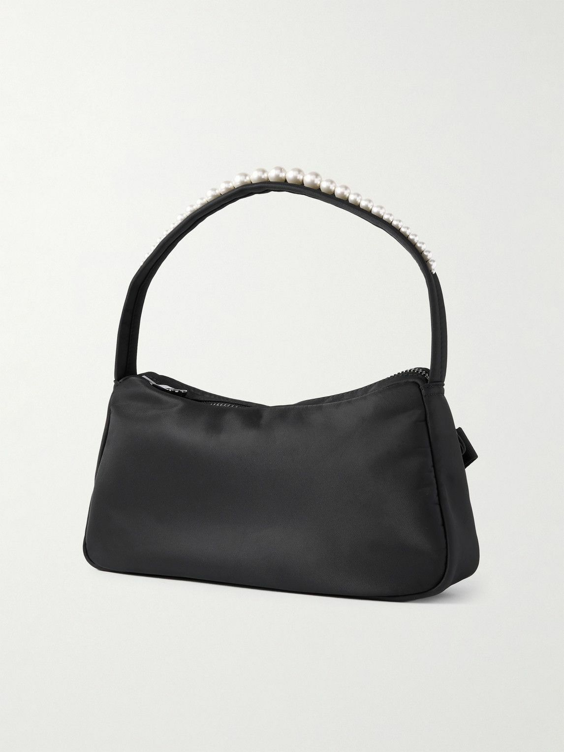 Simone Rocha - Bow and Faux Pearl-Embellished Shell Shoulder