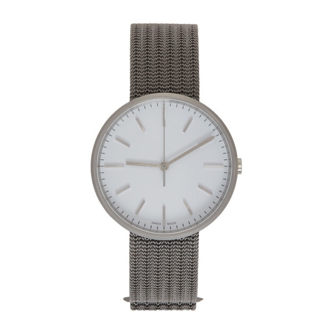 Photo: Uniform Wares Grey and White Titanium M37 Watch