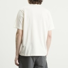 Pas Normal Studios Men's Off-Race Cotton Tech T-Shirt in Off White