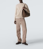 The Row Marlo leather tote bag