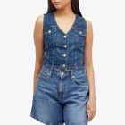 Levi's Women's Denim Waistcoat in Blue