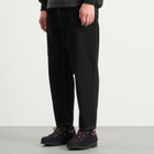 BEAMS Men's Wide Tapered Denim Jeans in Black